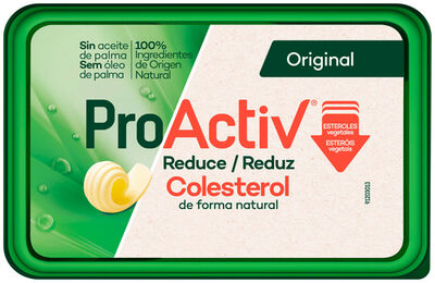 Materia grasa vegetal para untar Pro-Activ 225gr sabor mantequilla