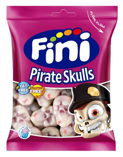 Golosina pirate skulls Fini 90g