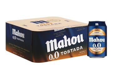 Cerveza Mahou 0,0 33cl P16 Tostada