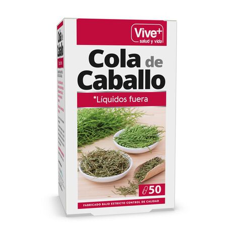 Cola de caballo Vive+ 50 cápsulas
