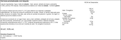 Cerveza rubia Desperados Original botella 33cl