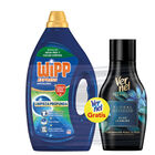 Detergente l&iacute;quido Wipp Express 40 lavados higiene y anti olores +30 lavados Vernel floral