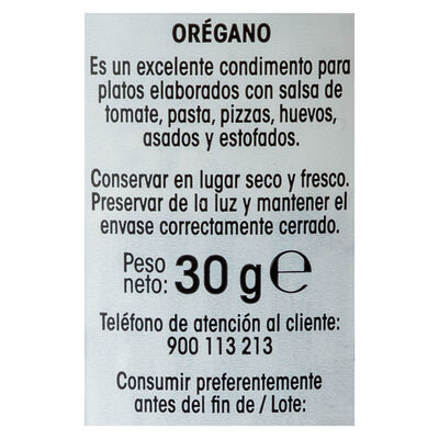 Or&eacute;gano Alipende 30g
