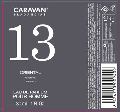Eau de toilette Caravan hombre 30ml n&ordm;13