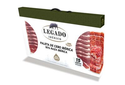 Maletín paleta de cebo Ibérico Legado pack 15 de 65g