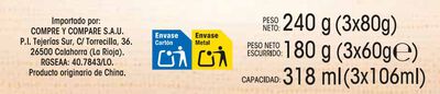 Pimiento morron Alipende pack 3 entero