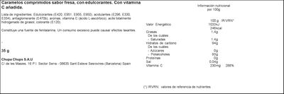 Caramelo Smint sin azúcar lata 35g 50u fresa