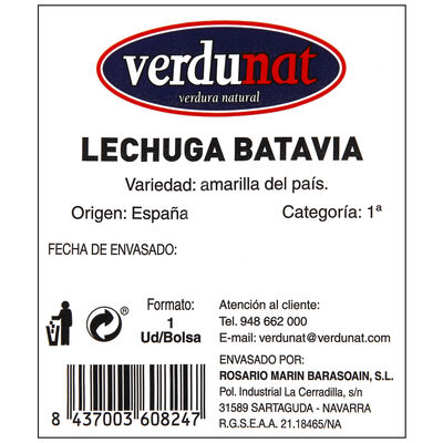 Lechuga batavia 250gr