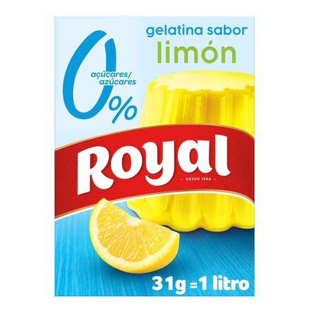 Gelatina light de limón Royal 31g