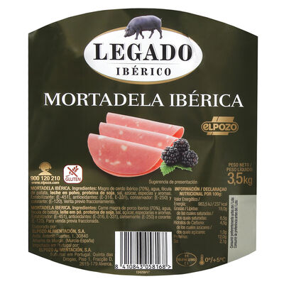 Mortadela ibérica ElPozo