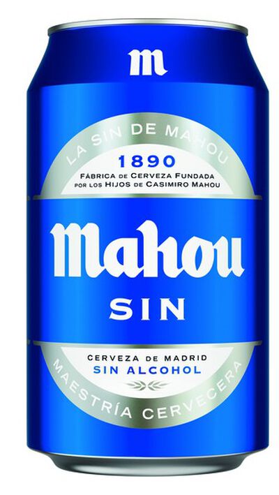 Cerveza sin alcohol Mahou lata 33cl