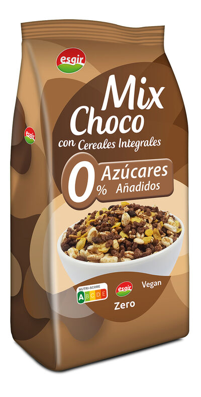 Cereales integrales de chocolate mix Esgir 250g