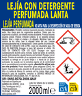 Lejía densa Lanta 2l con detergente