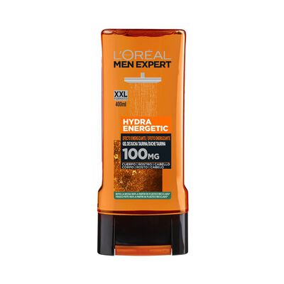 Gel de ducha men expert L'Or&eacute;al 400ml hidra energetic