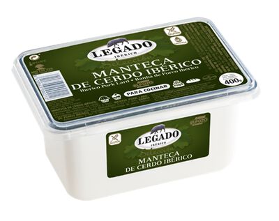 Manteca de cerdo ibérica ElPozo 400g