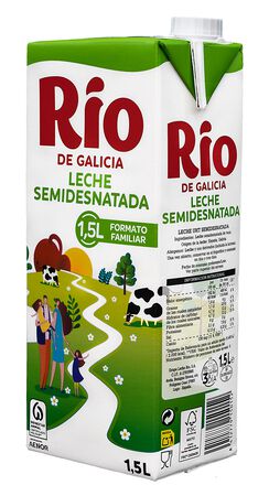 Leche R&iacute;o 1,5l semidesnatada brik