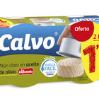 At&uacute;n claro en aceite de oliva Calvo pack 2