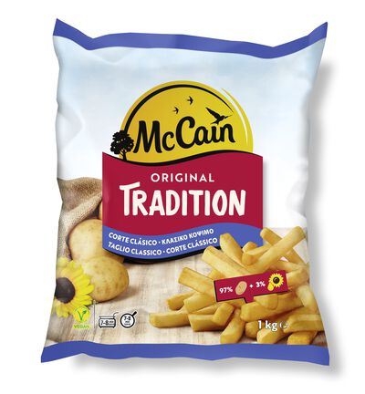 Patatas fritas McCain 1kg Tradition