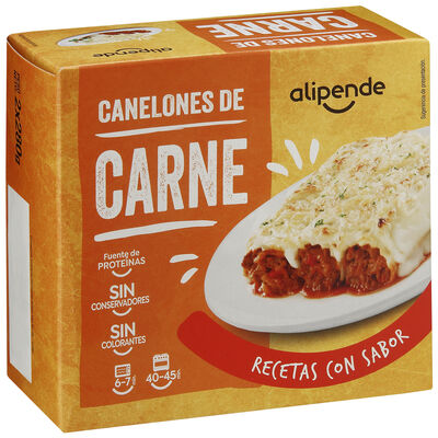 Canelones Alipende 280g pack 2 carne