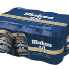Cerveza sin alcohol Mahou 00 Tostada pack 12 latas 33cl