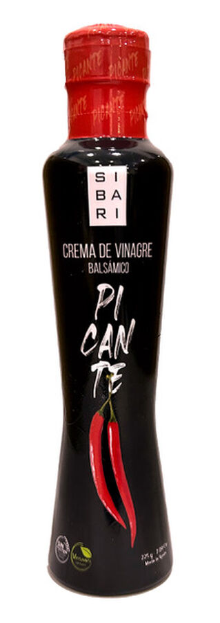 Crema de vinagre bals&aacute;mico picante Sibari 225g