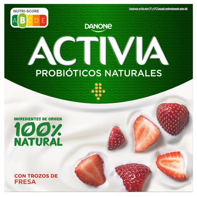 Bífidus Activia pack 4 fresa
