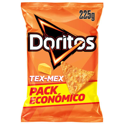 Snacks de ma&iacute;z Doritos Tex-mex 225g