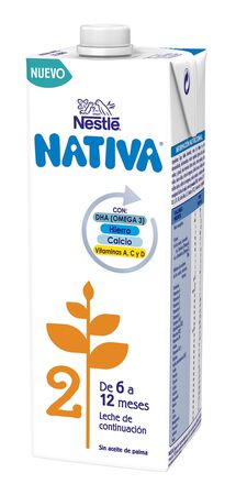 Leche líquida continuación Nativa 2 1l