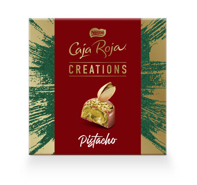 Bombones con pistacho Caja Roja Nestlé 112g