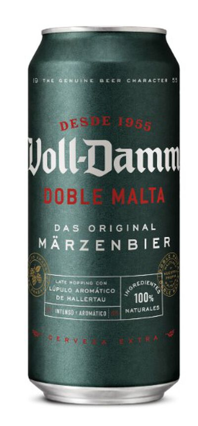 Cerveza doble malta Voll-Damm 50cl