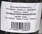 Esp&aacute;rrago verde manojo 250g