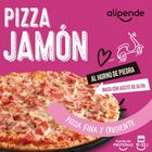Pizza fina Alipende 350g jam&oacute;n y queso