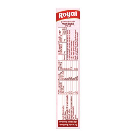Gelatina de fresa Royal 114g