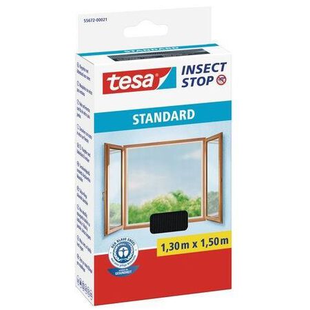 Malla mosquitera ventana Tesa Antracita