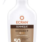 Leche solar spray Ecran 270 ml FP50 Broncea+