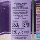 Aceitunas negra sin hueso Alipende 150g