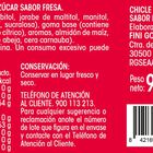 Chicle Alipende sin azúcar bote 98g fresa