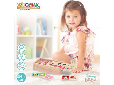 Juguete Dominó de madera Disney Woomax