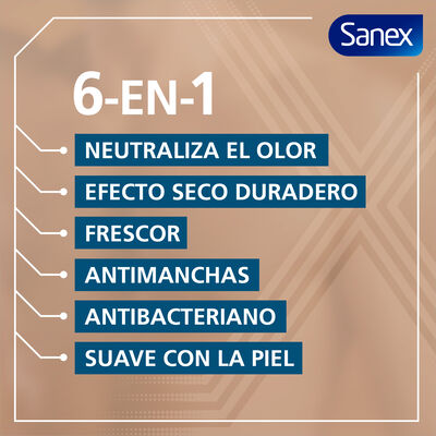 Desodorante Roll on Sanex Men Active Control 50 ml