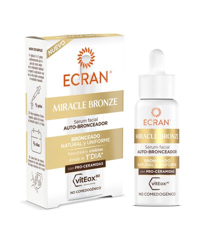 Sérum facial Ecran 30 ml  Autobronceador