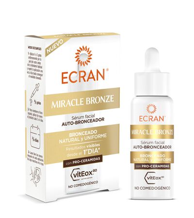 Sérum facial Ecran 30 ml  Autobronceador