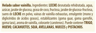 Helado vainilla Frigo 900ml