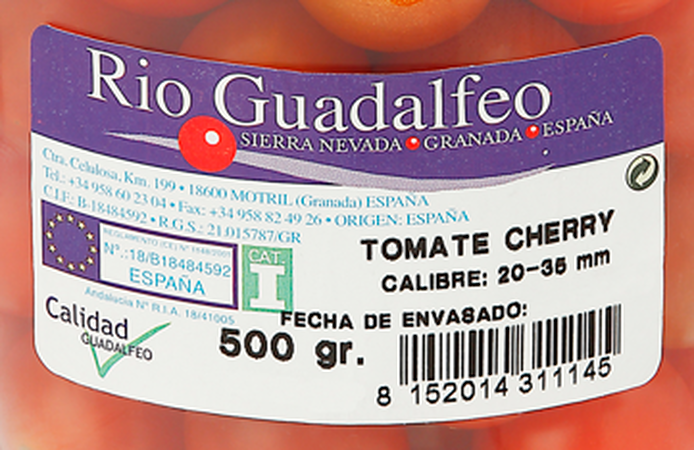 Tomate cherry bandeja 500g