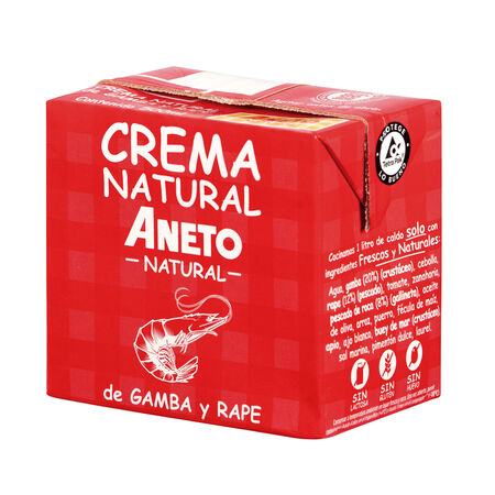Crema de gamba y rape Aneto 500ml