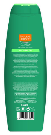 Gel de ducha Natural Honey 650 ml Amazonian