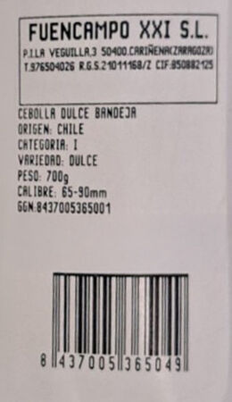 Cebolla dulce malla 700g