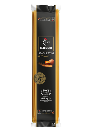 Spaghettini Gallo 450g al huevo