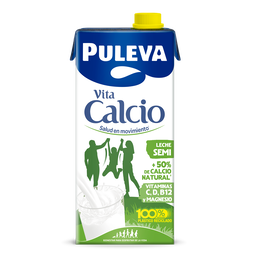 Leche Puleva calcio 1l semidesnatada