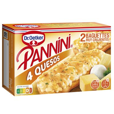 Pannini Dr Oetker 250g 4 quesos