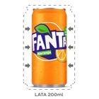 Refresco naranja Fanta mini lata 20cl pack 6